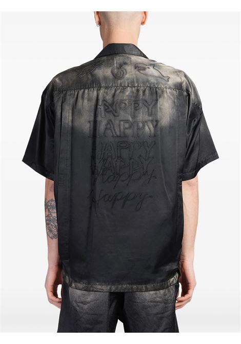 bowling s/s shirt man black MAISON MIHARA YASUHIRO | J14SH186BLACK